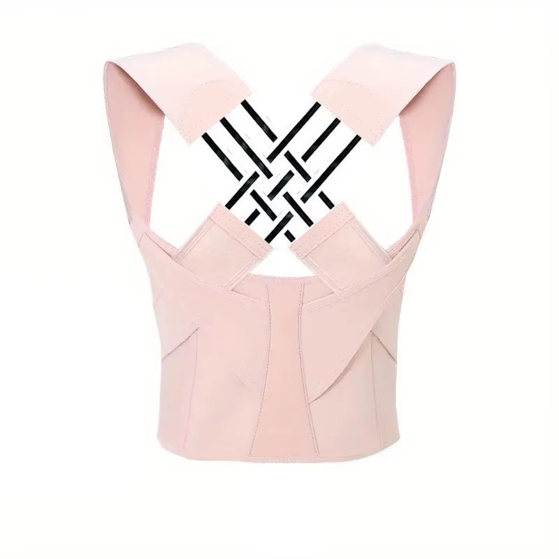 Magnetic Therapy Back Posture Corrector with Adjustable Shoulder Support for Sitting Posture Correction Breathable and Shaping