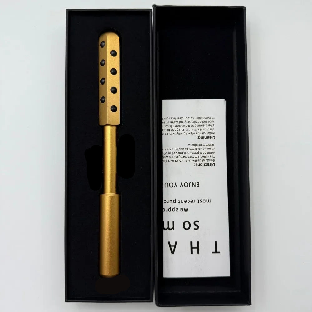 Germanium Face Lifting Roller Beauty Bar Eliminate Edema Facial Massager Lifting Facial Massager Chin Lift up V-Face Slimming