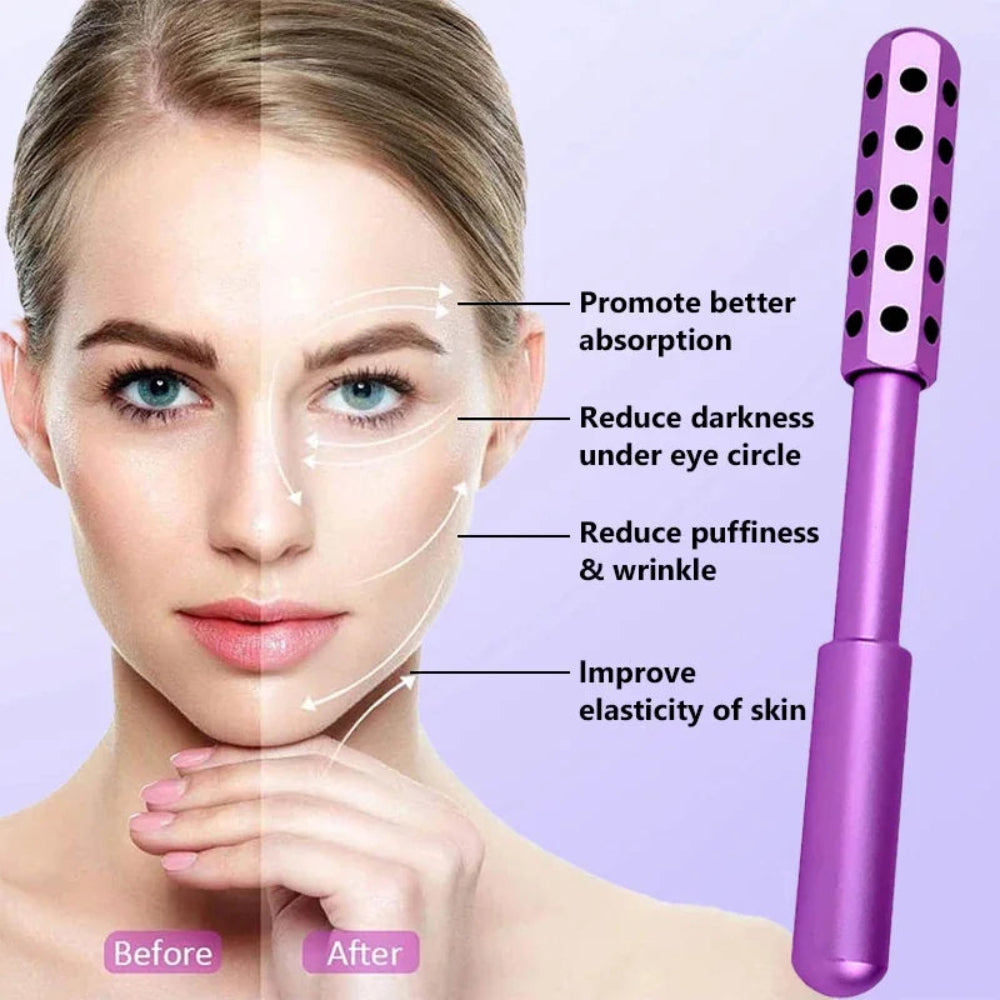 Germanium Face Lifting Roller Beauty Bar Eliminate Edema Facial Massager Lifting Facial Massager Chin Lift up V-Face Slimming