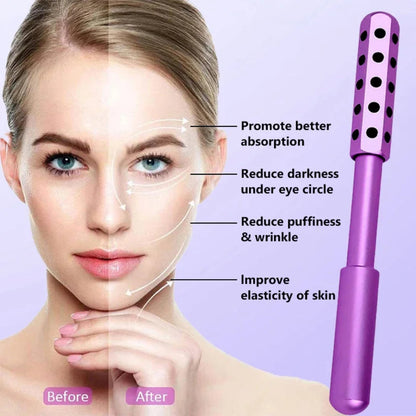 Germanium Face Lifting Roller Beauty Bar Eliminate Edema Facial Massager Lifting Facial Massager Chin Lift up V-Face Slimming