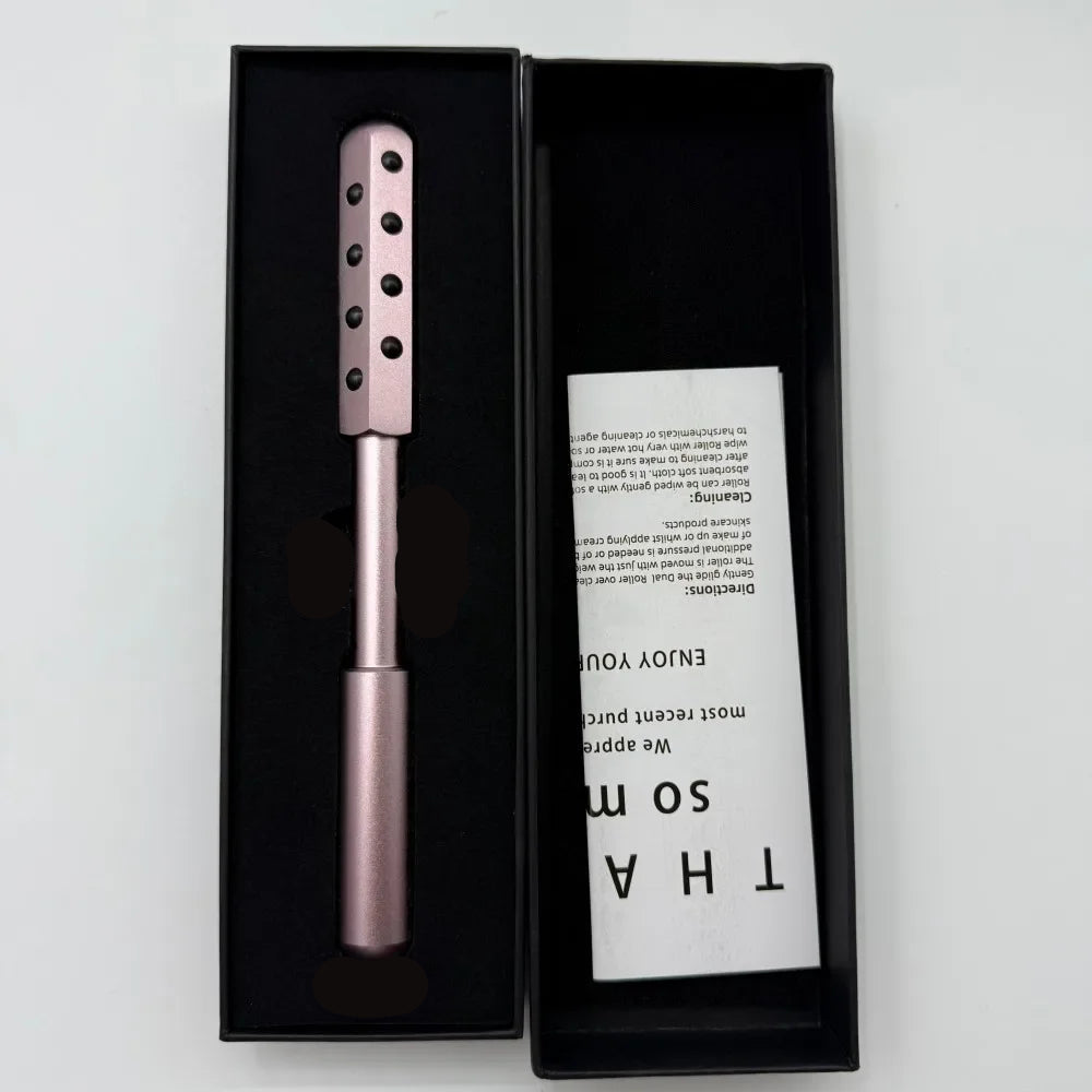 Germanium Face Lifting Roller Beauty Bar Eliminate Edema Facial Massager Lifting Facial Massager Chin Lift up V-Face Slimming